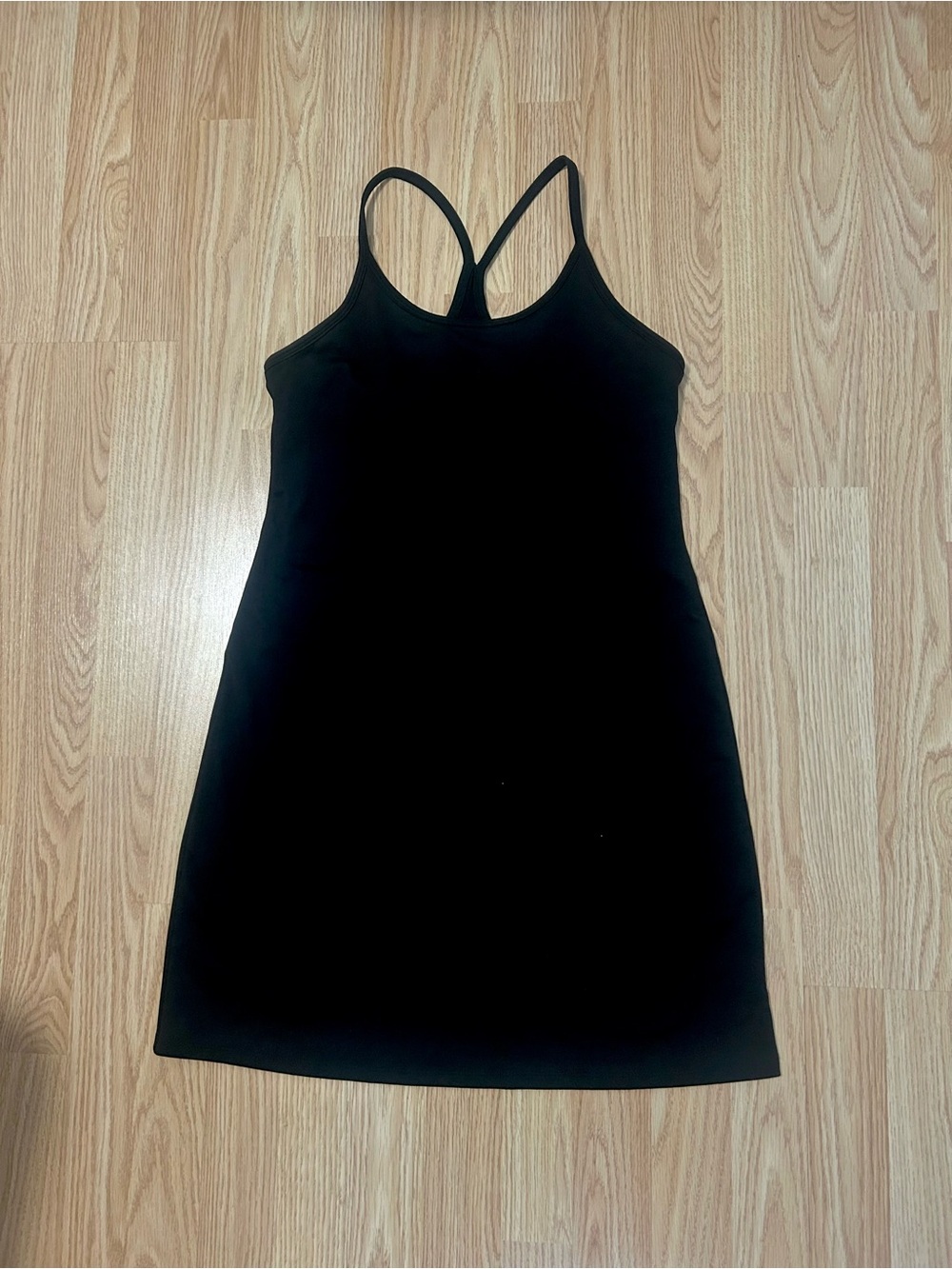 Kyodan Black Mini Dress with built in Shorts and Sports Bra